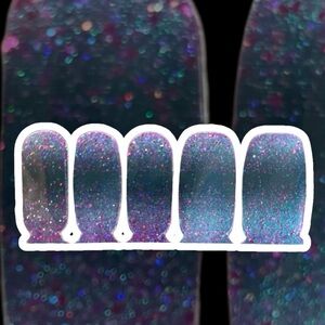 💥2/$24 or3/$30💥 Color Street Nail Strips:”Phantom Orbit”. NWT. Full set + extras